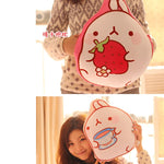 Doudou Lapin Fraise