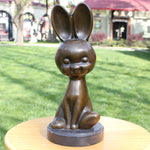 Sculpture Cuivre Lapin