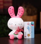 Tirelire Lapin Bébé Fille Baptême