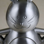 Lapin Tirelire Métal