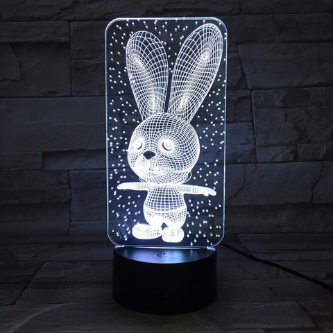 Lampe Lapin <br> Voyage Temporel