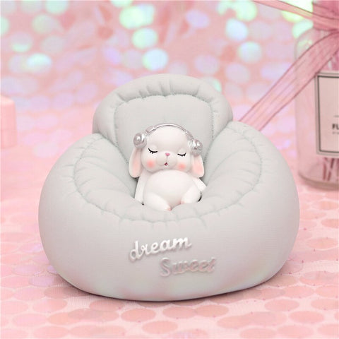 Tirelire Bébé Fille Lapin