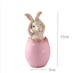 Sculpture Lapin Oeuf de Pâques