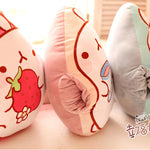 Doudou Lapin Fraise