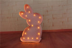 X Lampe Lapin 30CM