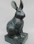 Sculpture Bronze Lapin