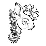 Tatouage Lapin Tribal
