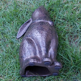 Sculpture Lapin en Fonte