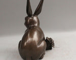 Lapin Statue Bronze