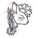Tatouage Lapin Tribal