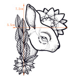 Tatouage Lapin Tribal