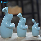 Sculpture Lapin Coeur