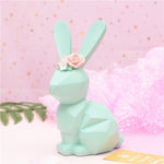 Sculpture Géométrique Lapin