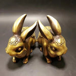 Sculpture Lapin Lot de 2
