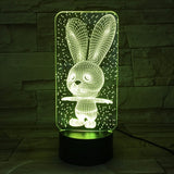 Lampe Lapin <br> Voyage Temporel