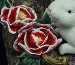 Sculpture Lapin Porcelaine