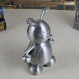 Lapin Tirelire Métal