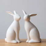 Sculpture Lapin Céramique