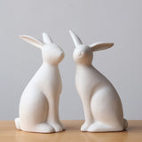 Sculpture Lapin Céramique