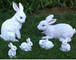 Sculpture Lapin Famille