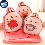 Doudou Lapin Fraise