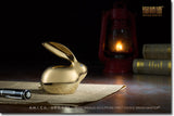 Statue Lapin Or