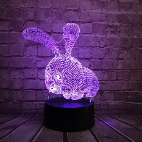 Lampe Lapin <br> Air Étonné