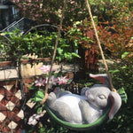 Sculpture Jardin Lapin