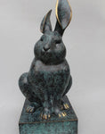 Sculpture Bronze Lapin