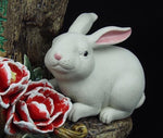 Sculpture Lapin Porcelaine