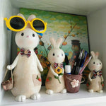 Tirelire Famille Lapin