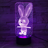 Lampe Lapin <br> Voyage Temporel