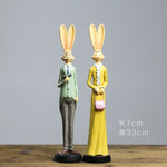 Sculpture de Personnage en Lapin