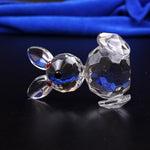 Sculpture Lapin Cristal