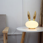 X Lampe Lapin Blanc Céramique