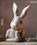 Sculpture Tête Lapin