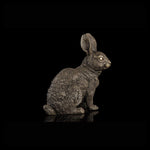 Sculpture Lapin Bronze