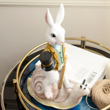 Lapin Chapeau Sculpture