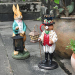 Sculpture Lapin Décoration Extérieur