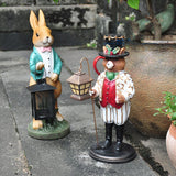 Sculpture Lapin Décoration Extérieur