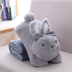 Doudou Lapin Gris