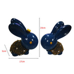 Statue Couple Lapin