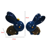 Statue Couple Lapin