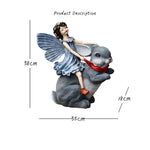 Statue Lapin Ange