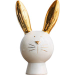 Sculpture de Tête de Lapin