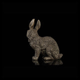 Sculpture Lapin Bronze