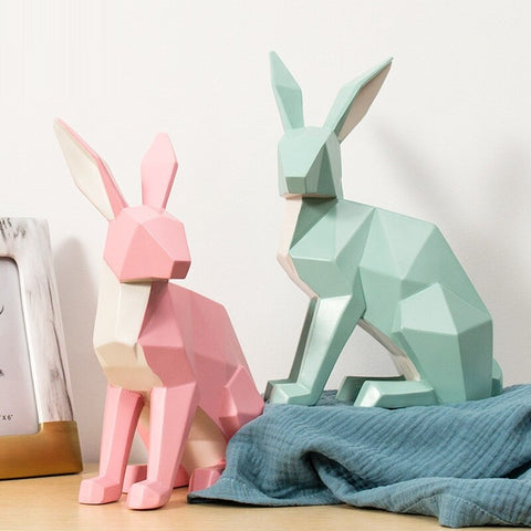 Sculpture Origami Lapin