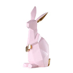 Sculpture Lapin Géométrique