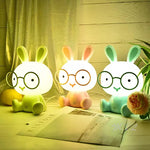 Lampe Lapin à Lunettes