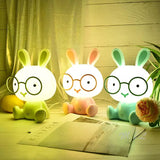 Lampe Lapin à Lunettes